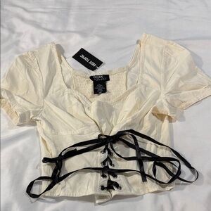 Hot Topic corset crop top